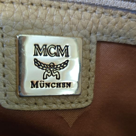 MCM Tan Satchel Bag - Picture 8 of 15
